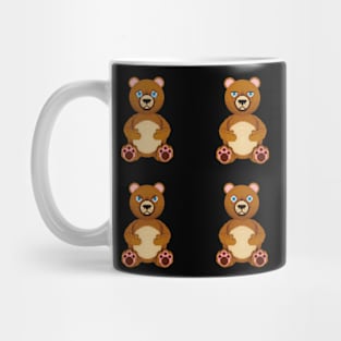 Grizzly Bear Pixelart #004 Mug